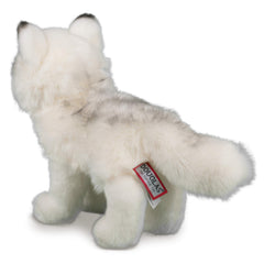 Douglas Snow Queen Arctic Fox plush full-length 11 inches for cuddling.
