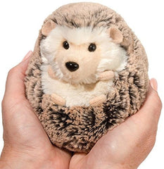 Douglas Spunky Hedgehog plush – front view, ultra-soft cuddle buddy for kids