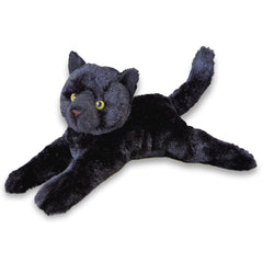 Douglas Tug Black Cat plush with a friendly face for comforting play.