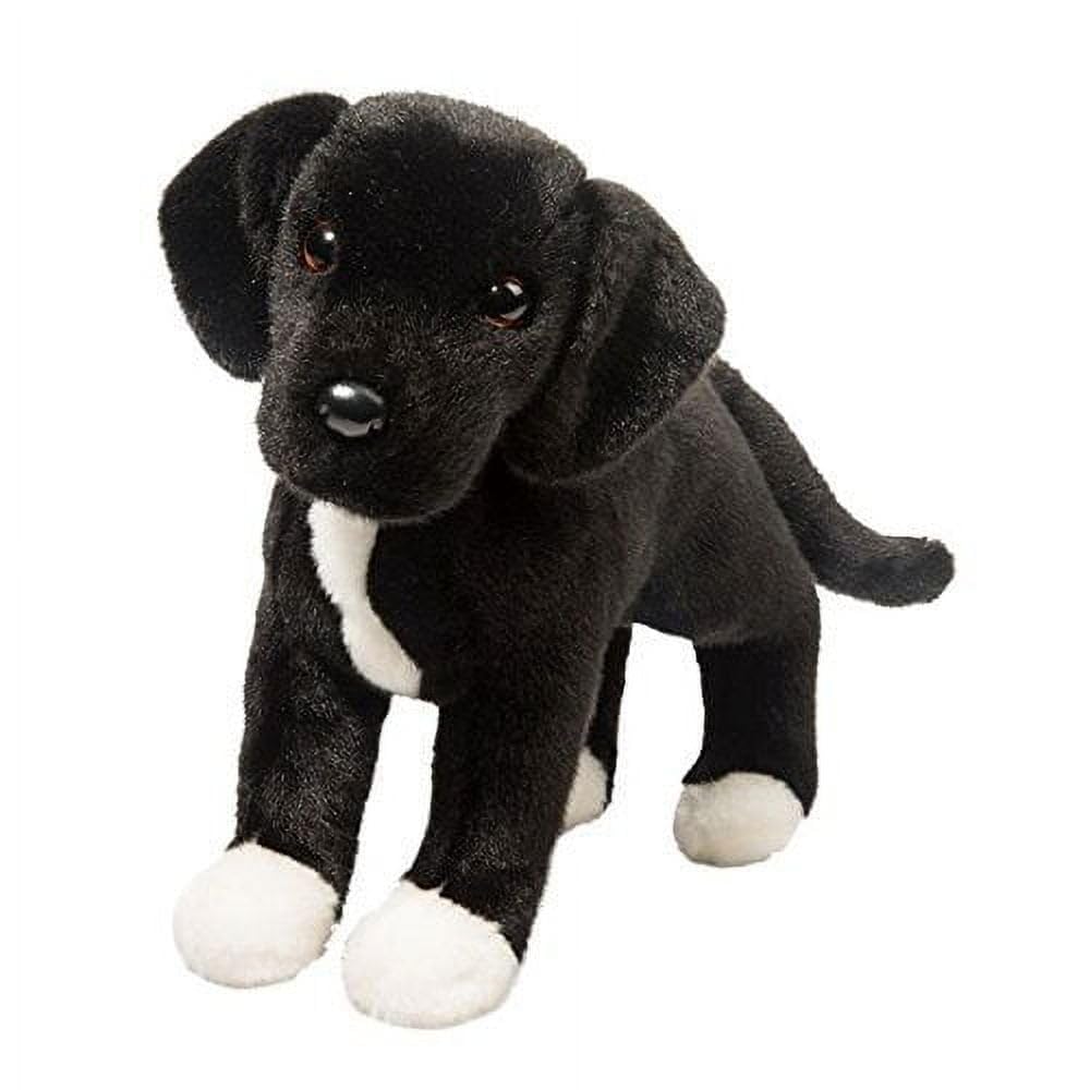 Douglas Twister plush with black fur, perfect hug buddy.