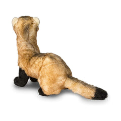 Douglas Vince plush back coat shows soft fur texture and natural shading