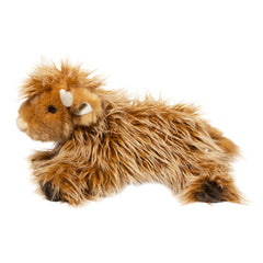 Douglas Wallace Highland Cow plush 16-inch size fits beds and shelves safely