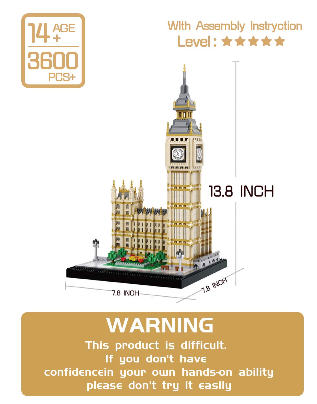 dovob Big Ben facade detail closeup highlighting intricate clock tower