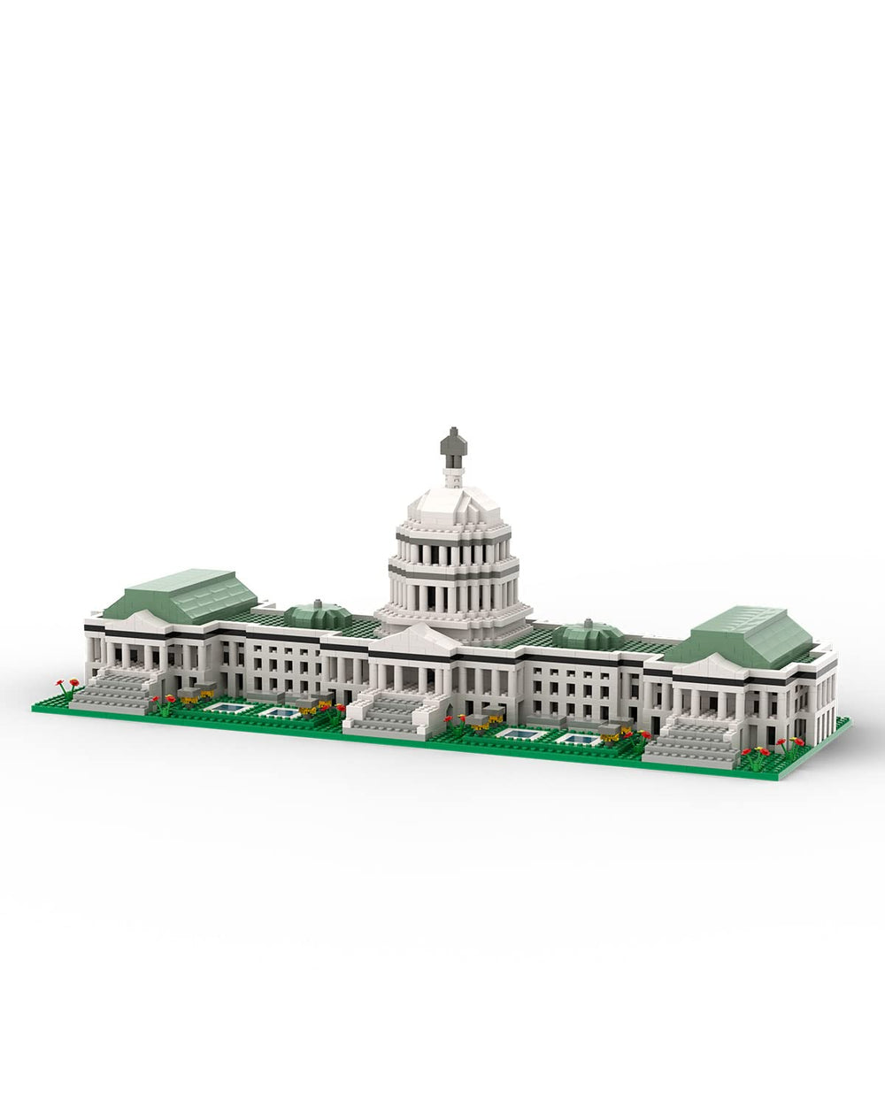 dOvOb Capitol Building model assembled for display and inspiration