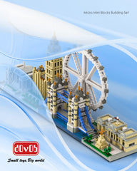dovob London Eye micro blocks for immersive cityscape detail.