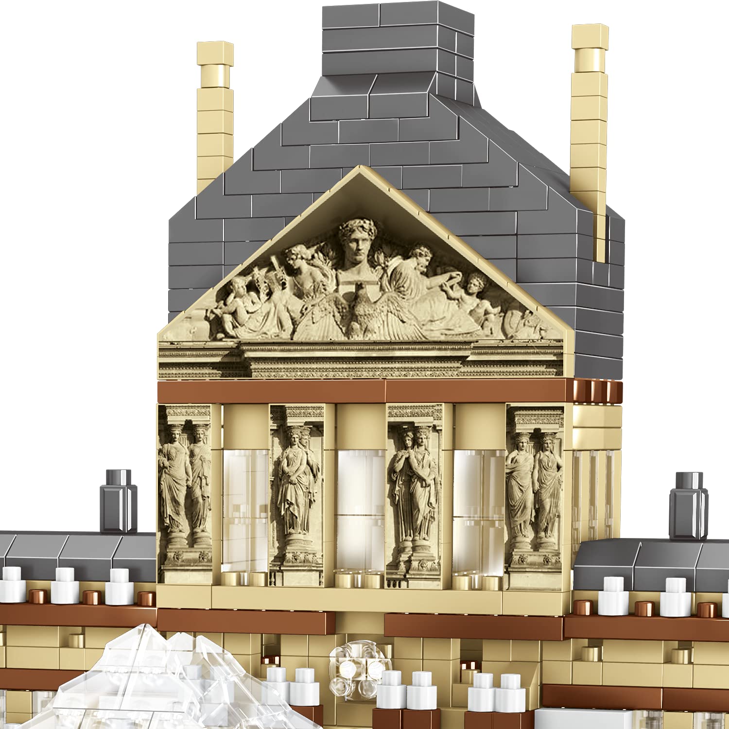 DovOb Louvre building step guide helps teamwork and focus.