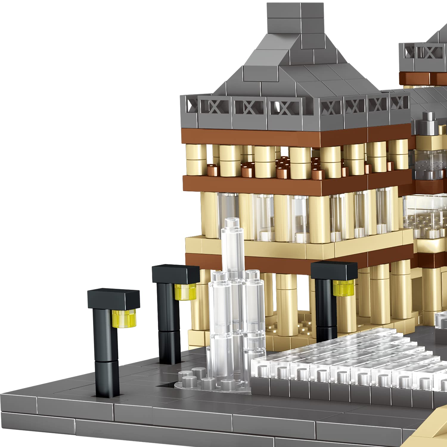 DovOb Louvre display-ready model for desk or shelf.