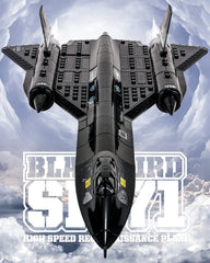 dOvOb SR-71 block model side view showing wings and cockpit details.