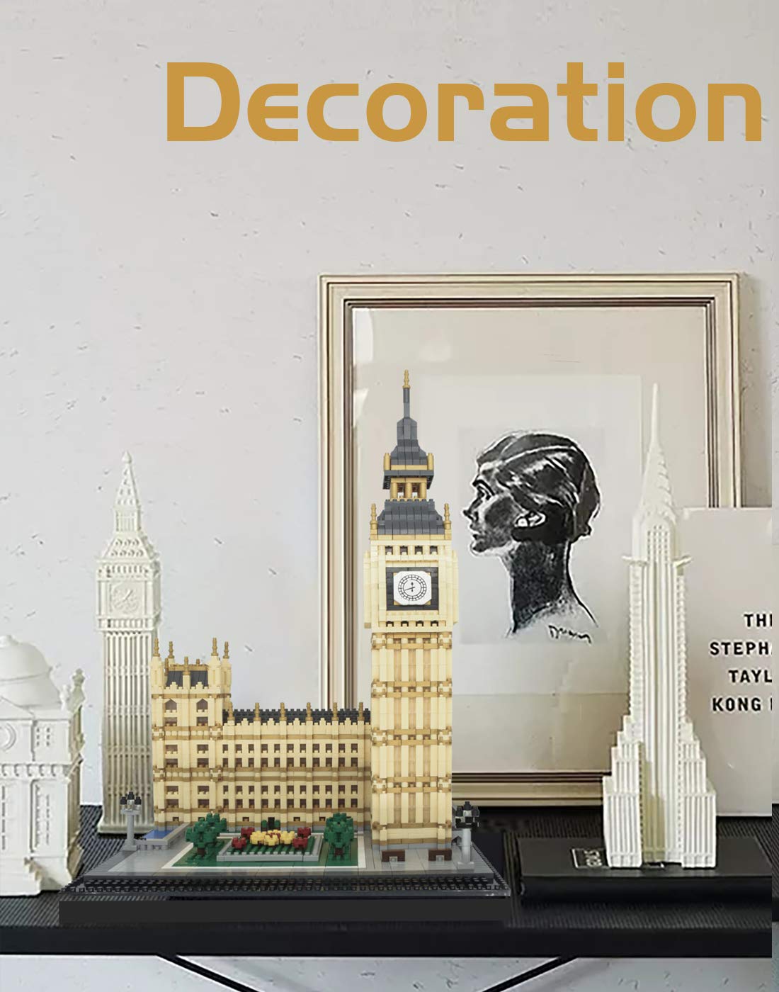 dovob night-lit Big Ben model showcases subtle LED ambience