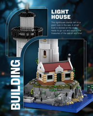 dOvOb observation deck and windows for authentic lighthouse realism.