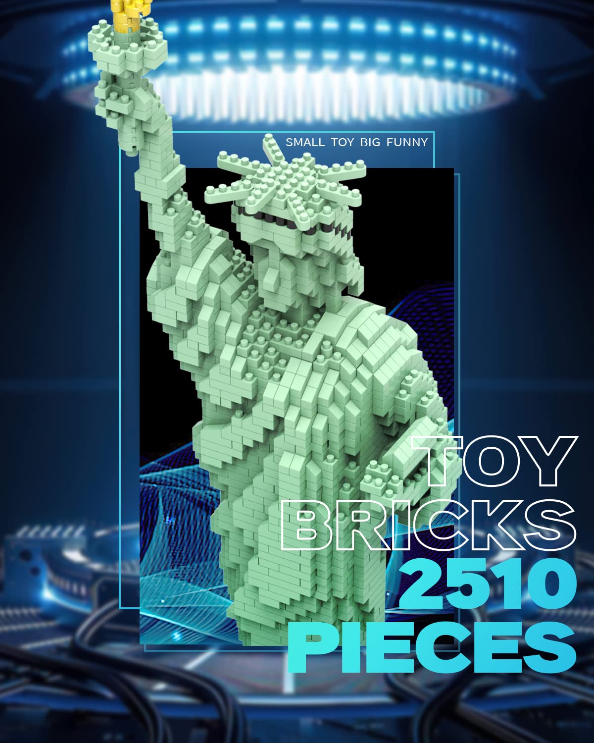 DovOb display-ready final sculpture makes a striking centerpiece at home or office.