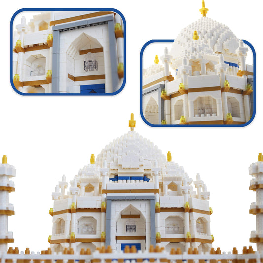 dOvOb Taj Mahal mini blocks detail highlighting authentic texture for realism.