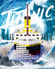 dovob titanic micro blocks two figures included for collaborative family building