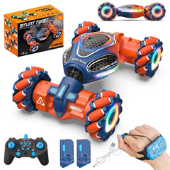 DOVQISK gesture wristband controls the RC car with precise, hands-free gestures.