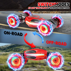 DOVQISK indoor-outdoor driving adapts to floors, gravel, sand, and grass.