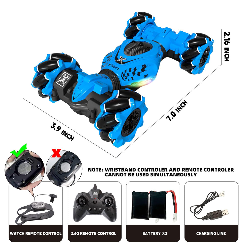 DOVQISK out-of-the-box-ready RC car lets kids start racing immediately.
