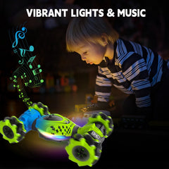 DOVQISK RC drift car includes two batteries for longer sessions of fun.