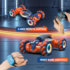 DOVQISK 2.4G remote control provides accurate steering and stable signal during play.