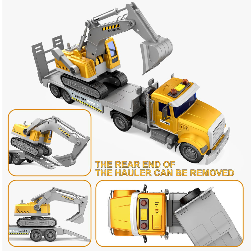 Dowellin truck head separates to simulate real transportation tasks.