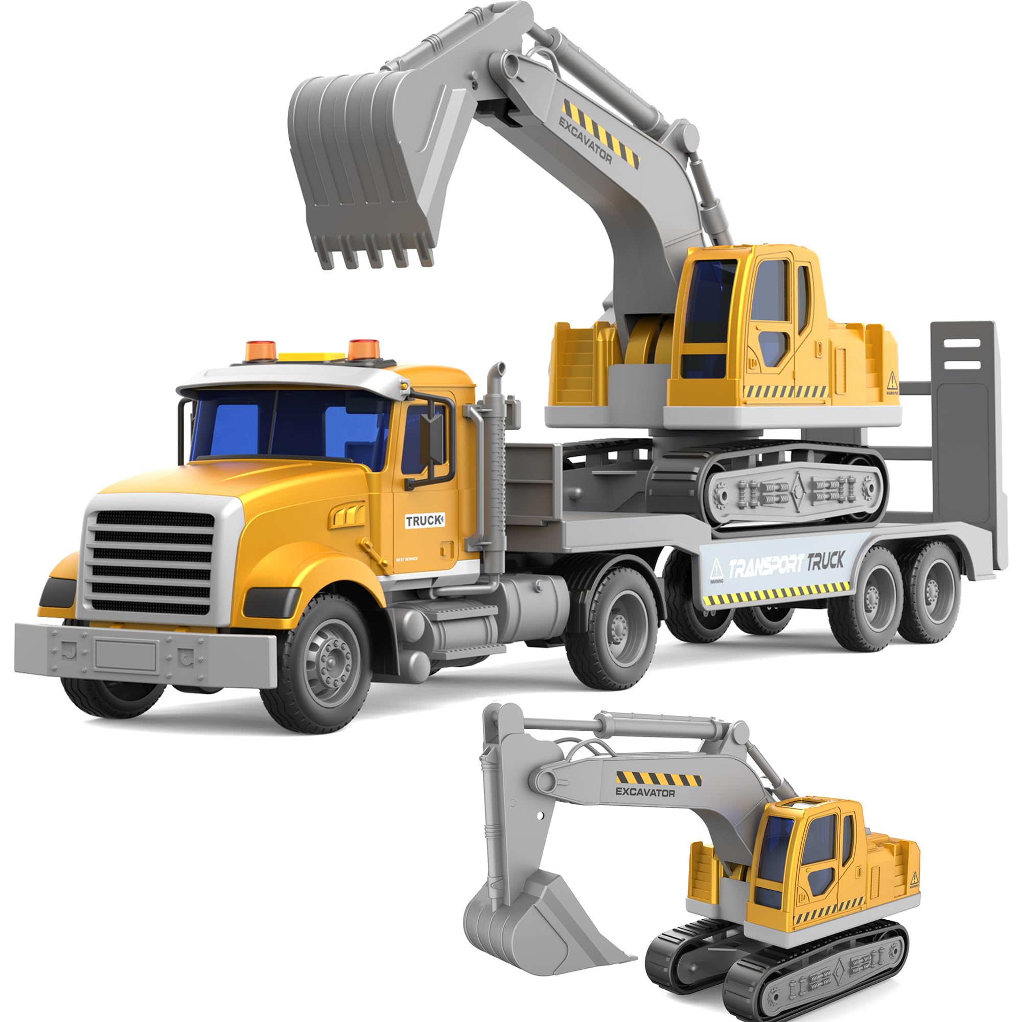 Dowellin transport trucks set for imaginative play and hand-eye coordination.