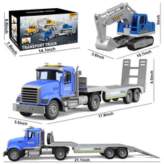 Dowellin Transports Trucks tailboard function simulates loading and unloading scenes.