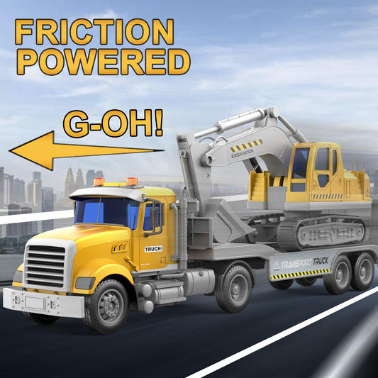 Dowellin trucks with lights and sounds for engaging, realistic play experiences.