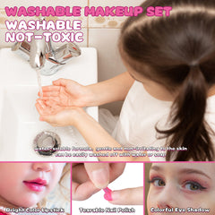 Dpai brush set keeps makeup tidy for quick use.