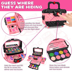 Dpai pink eyeshadow palette for colorful dress-up fun.