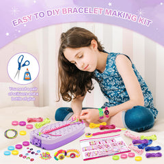 Dpai extensible braiding rings for flexible knotting options.