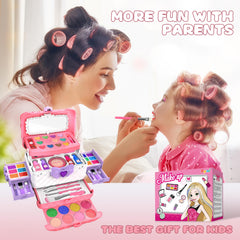 Dpai cosmetic box keeps all tools organized for quick dress-up moments.