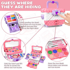 Dpai eye-shadow palette for vibrant, kid-friendly dress-up looks.