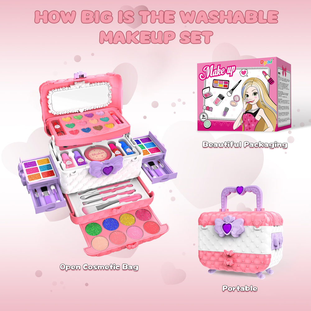 Dpai lip gloss collection adds shiny accents for creative makeup play.