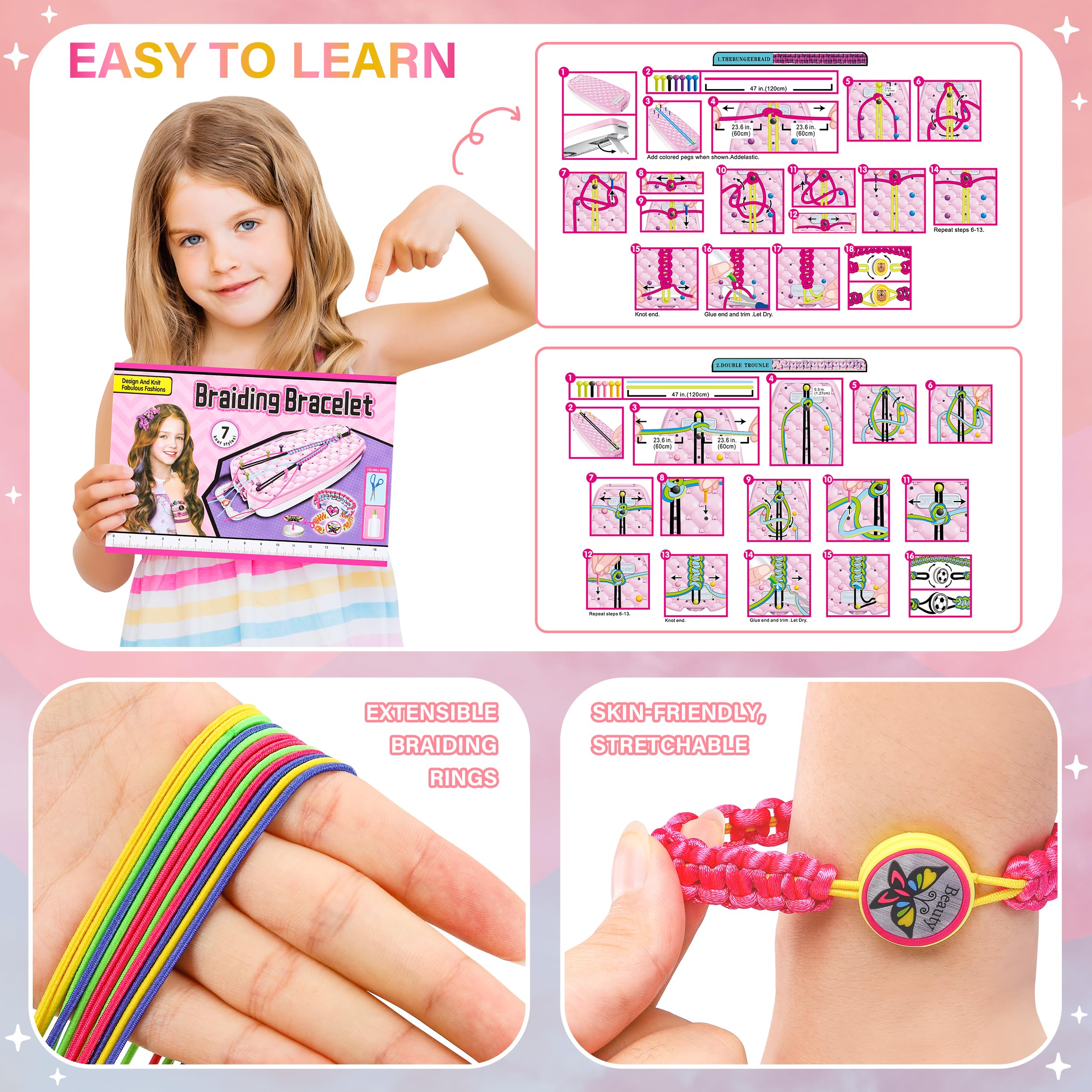 Dpai movable pegs and rings keep strands organized during design