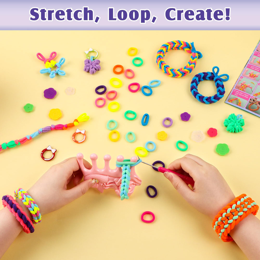 DPAPDI colorful loop pack provides versatile color options for crafts