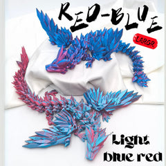 Dpcirk 18-inch dragon with movable joints invites imaginative play.