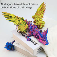 Dpcirk PLA dragon detail highlights durable construction and quality.