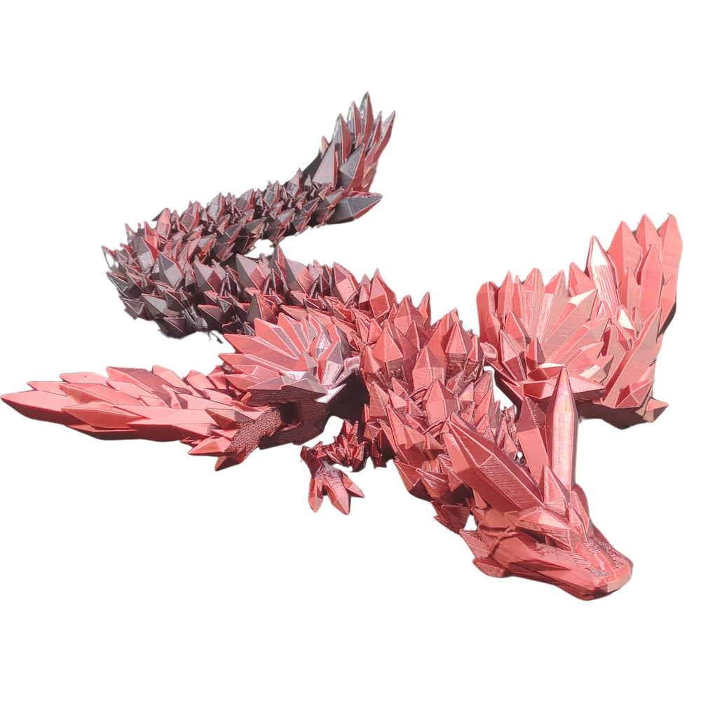 Dpcirk 18-inch flying dragon with wings, a striking home decor centerpiece.