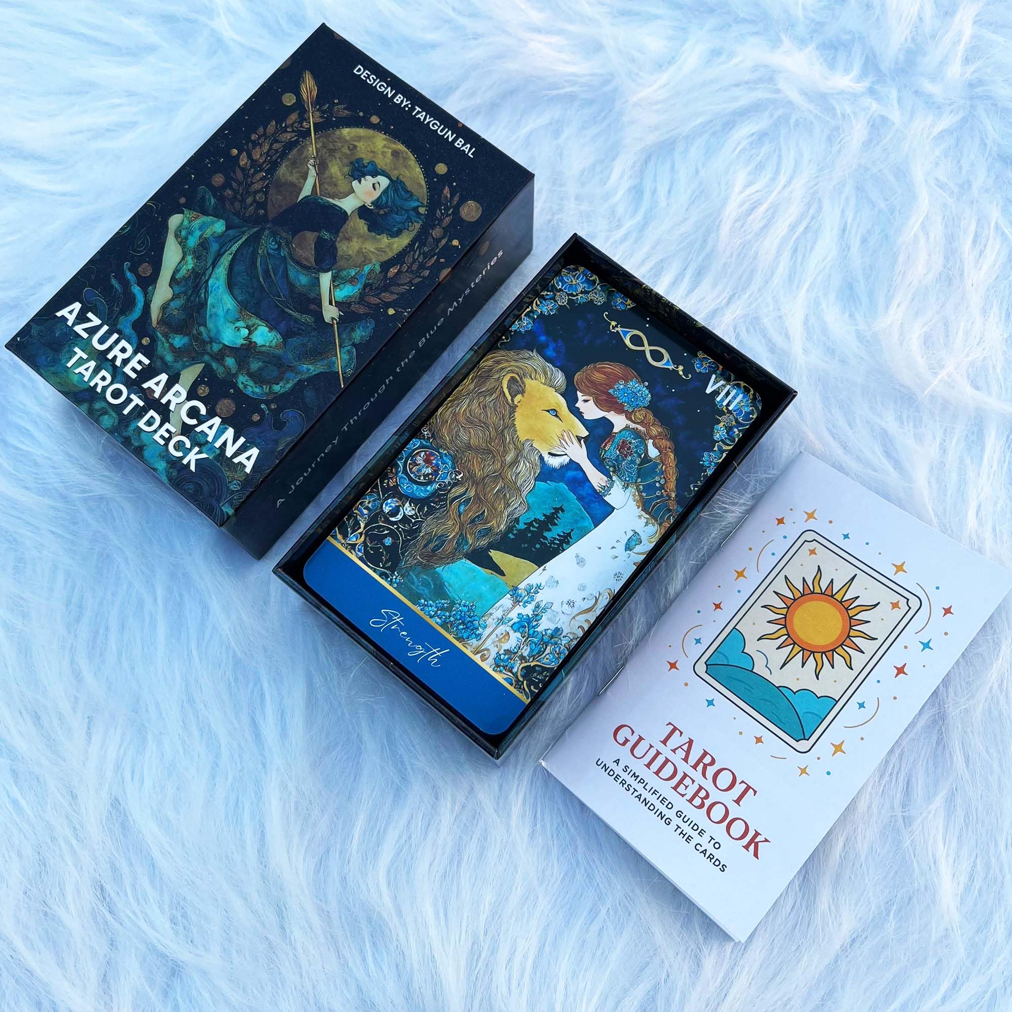 Guidebook page with beginner-friendly meanings for Arcana