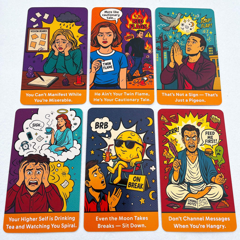 DPEHAKMK Sassy Spirits deck size and rounded edges ensure comfortable shuffling.