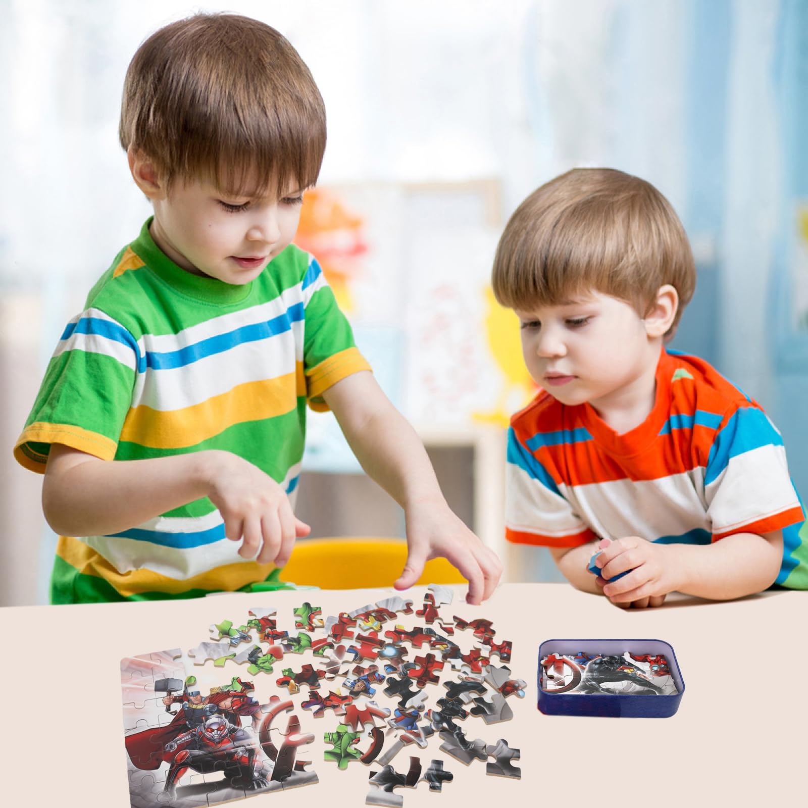 DPLEFO jigsaw gift-ready-pack makes a thoughtful present for children ages 4 to 8