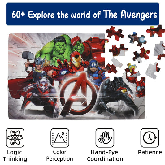 DPLEFO jigsaw kids playing supports cognitive skills and hand-eye coordination during puzzle time