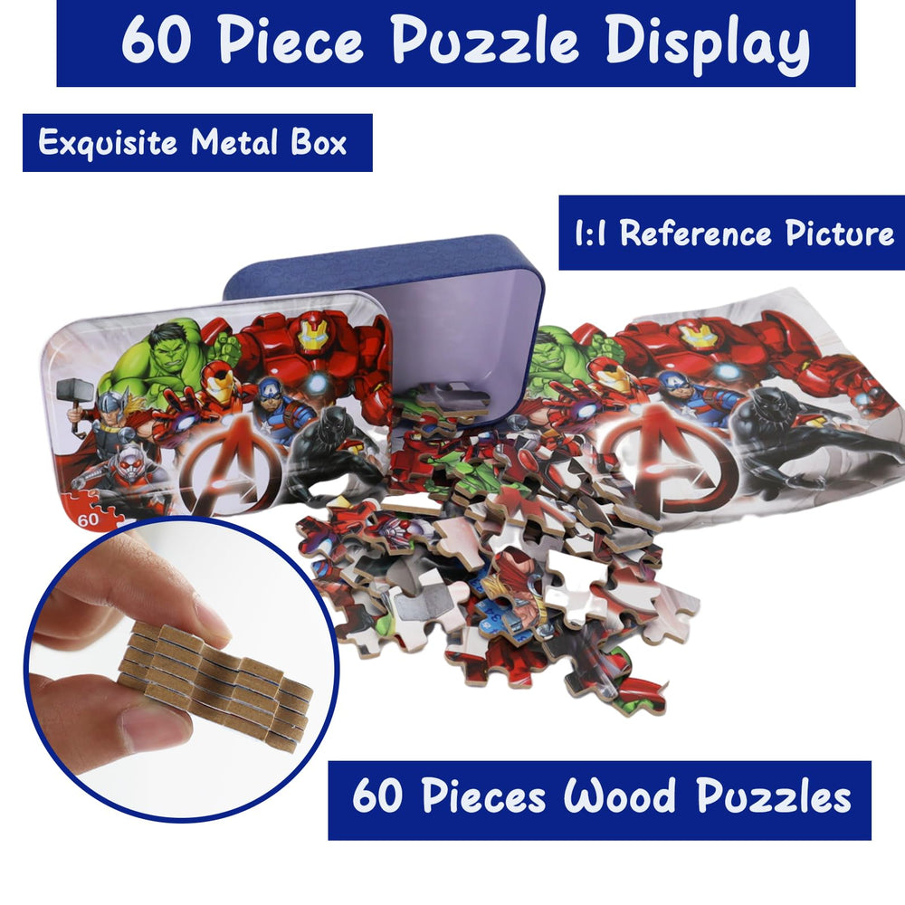 DPLEFO jigsaw precision-cut pieces ensure a secure fit and satisfying puzzle feel