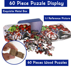 DPLEFO jigsaw precision-cut pieces ensure a secure fit and satisfying puzzle feel