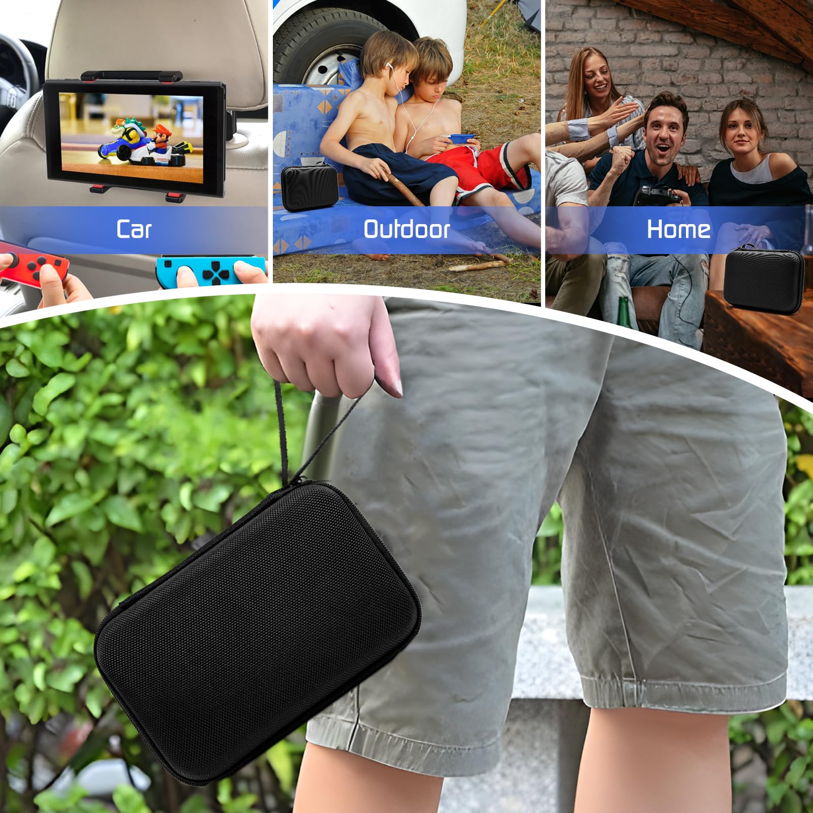 DPVPER zipped closure protects gear during transit.