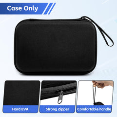 DPVPER GBA SP case with EVA shell and PLA interior for durable protection.