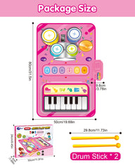 DQMOON drumsticks and piano keys support hands-on learning