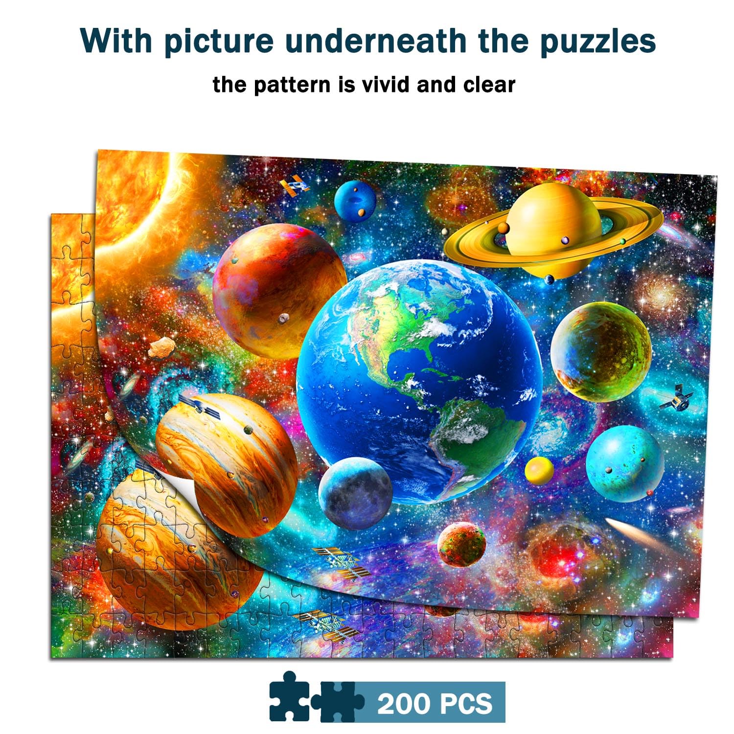 DQRRZ Educational planets puzzle offers engaging challenges for ages 6-12.