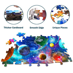 DQRRZ Family time puzzle set fosters collaboration during shared play.