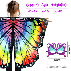 DQZ butterfly wing set makes a delightful birthday gift for young dreamers.