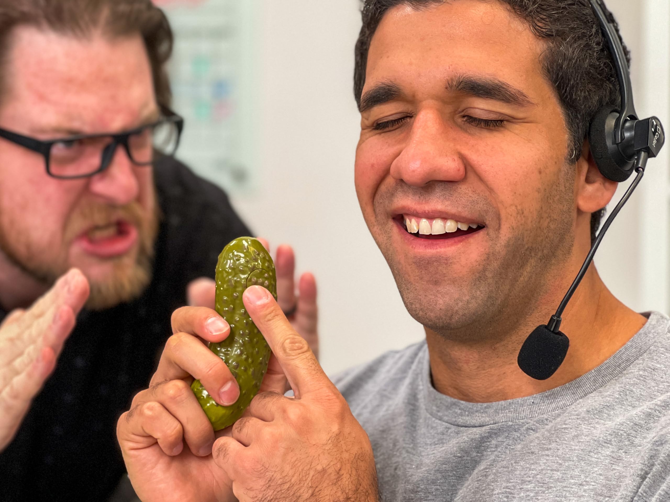 DR DINGUS classroom prank pickle toy for student-friendly humor.